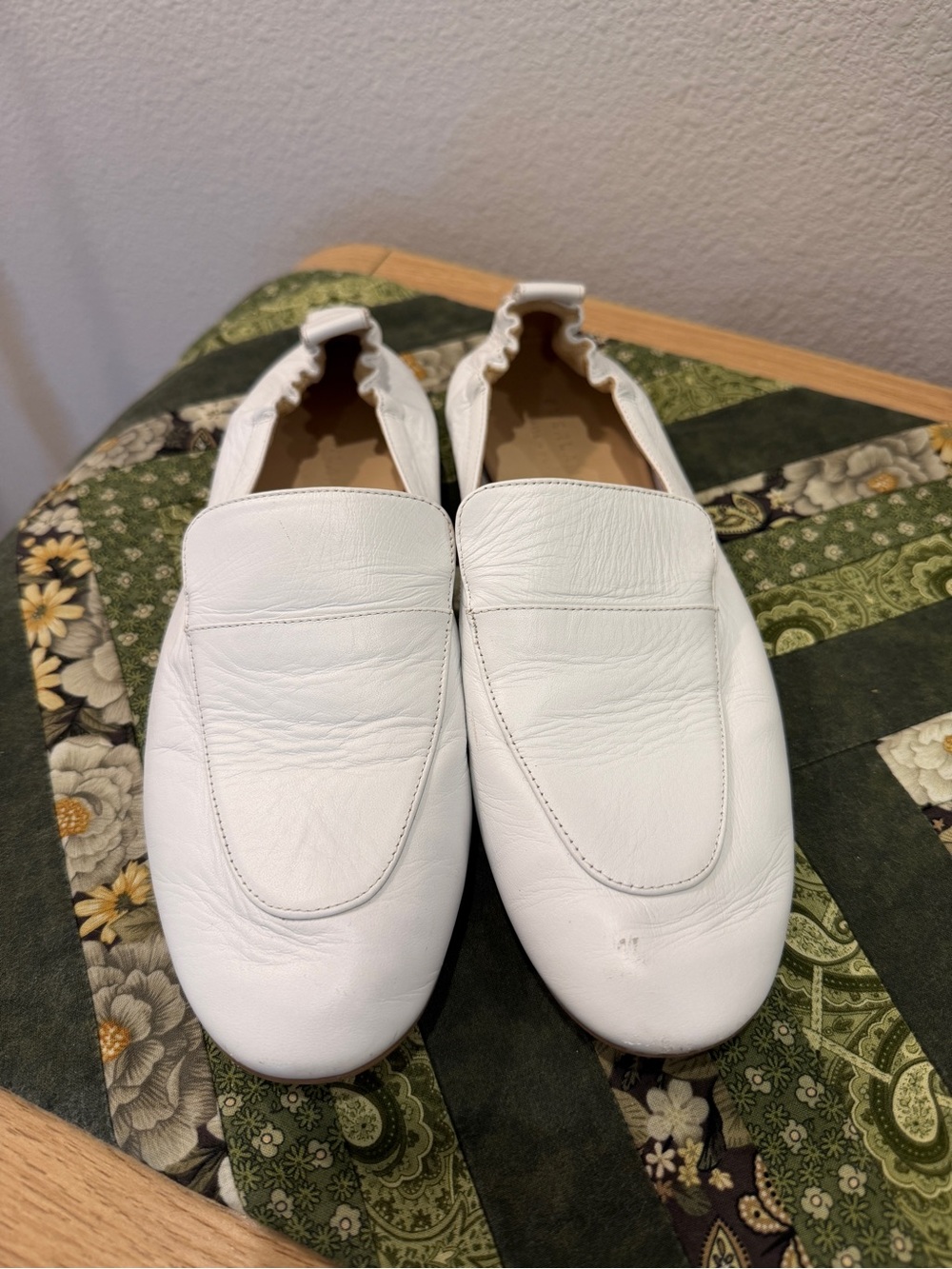 Everlane The Day Loafer White Leather Size 9